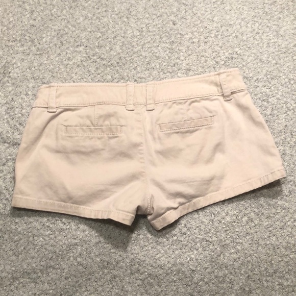 🌹 3 for $10 | Abercrombie&Fitch Khaki Shorts 00 - Picture 2 of 4
